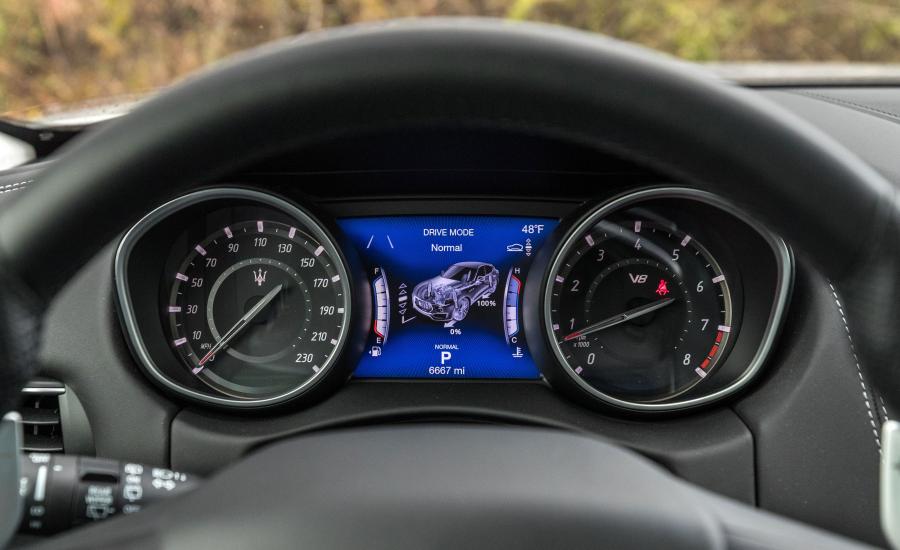 Панель приборов Maserati Levante GTS 2018 года  (NA) (фото 31 из 40)